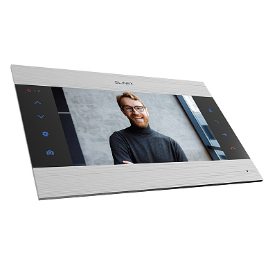 картинка Slinex SL-10MHD цвет серебро + черный.10" Домофон с программной детекцией движения и функцией памяти от компании Intant